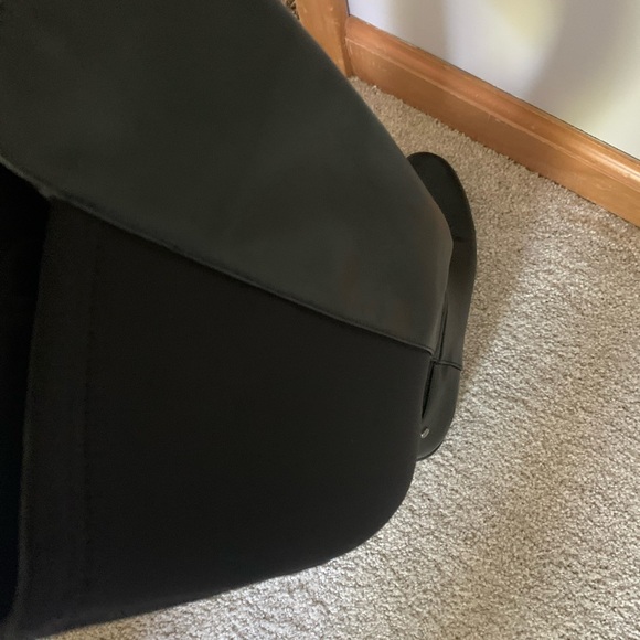 Women's Size 7.5 Dana Buchman Black Leather Boots - Picture 10 of 13